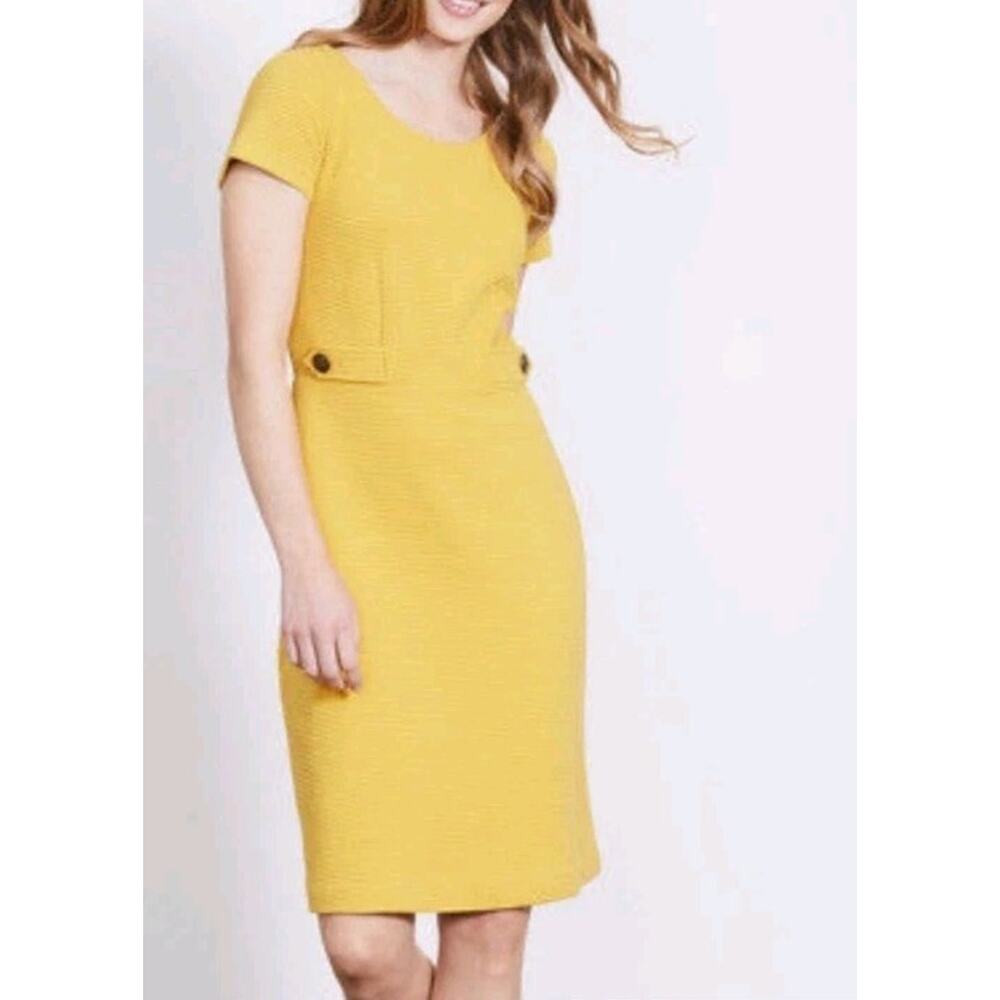 Boden Yellow Dress